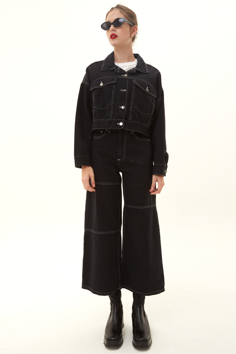 CAMPERA DE JEAN STELLA NOIR
