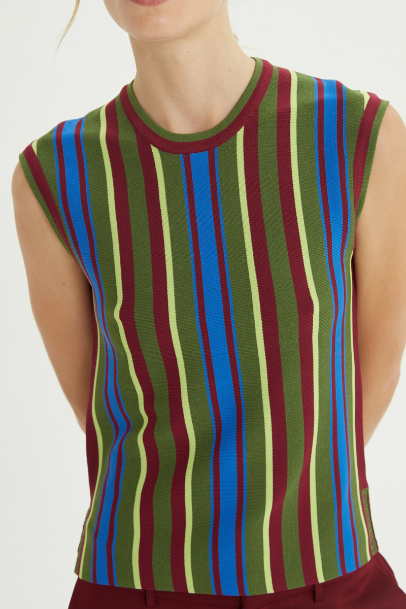 MUSCULOSA TEJIDA OWEN STRIPES