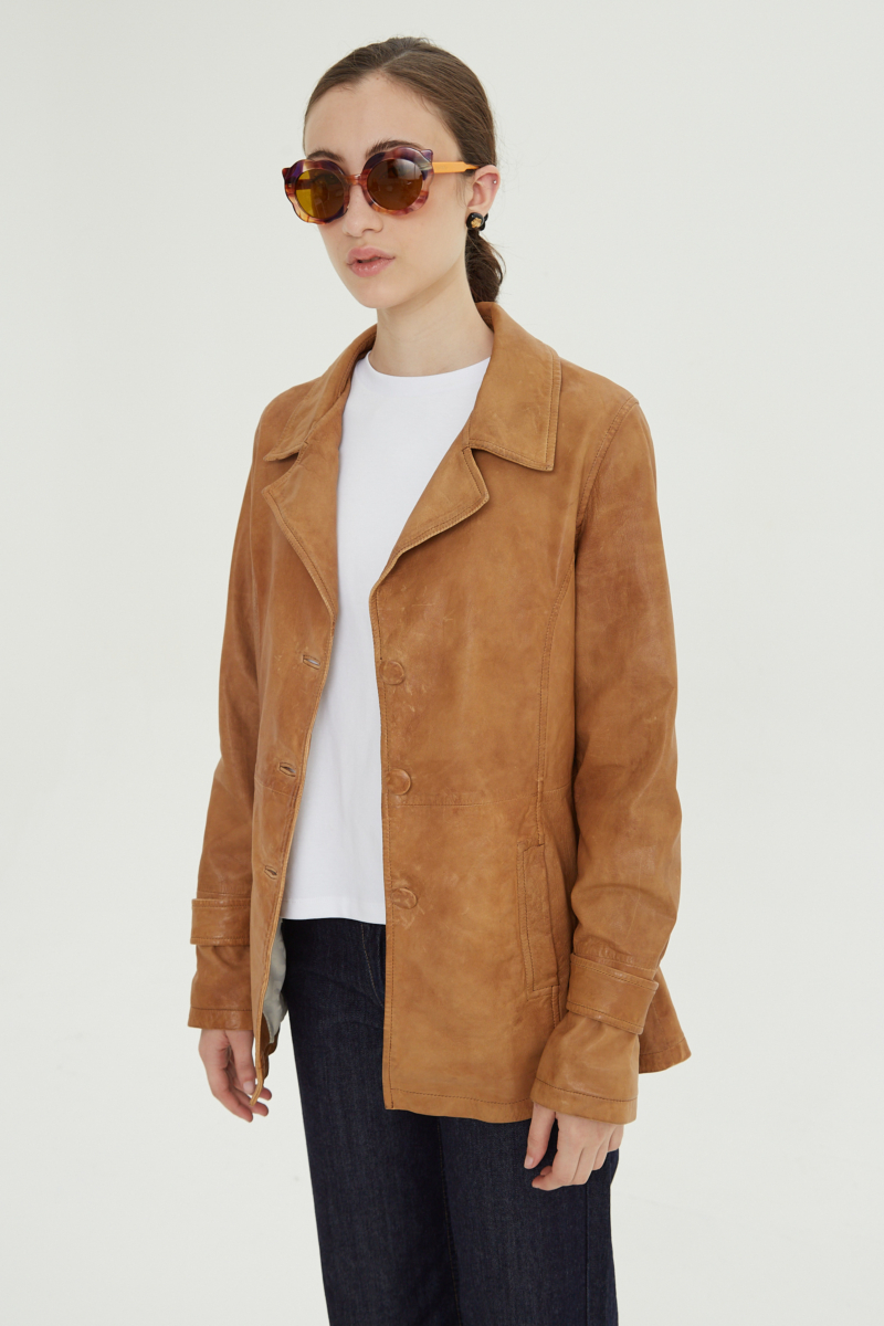 SACO DE CUERO HUNTER // OVINO