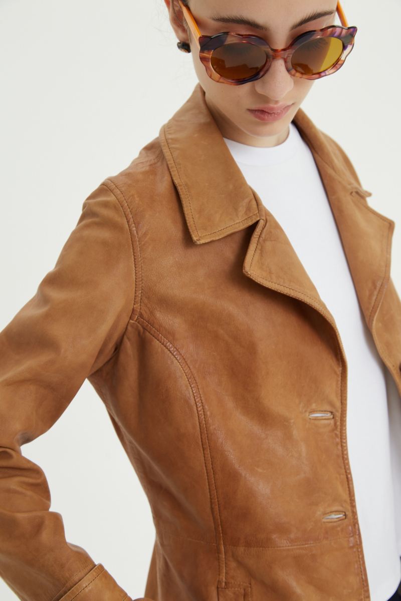 SACO DE CUERO HUNTER // OVINO