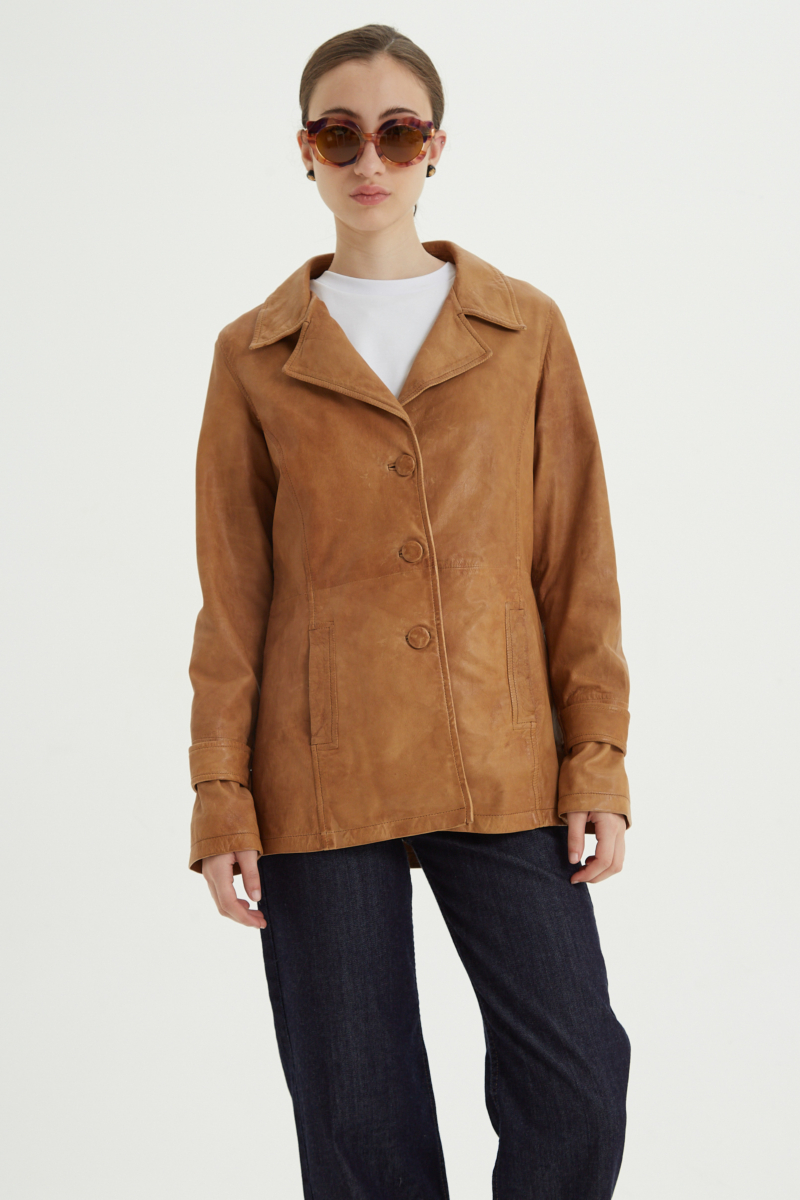 SACO DE CUERO HUNTER // OVINO