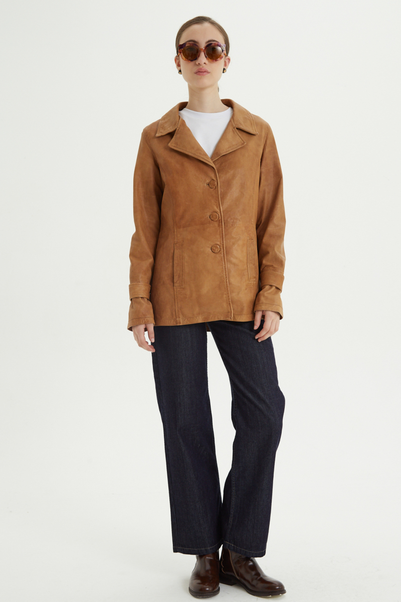 SACO DE CUERO HUNTER // OVINO