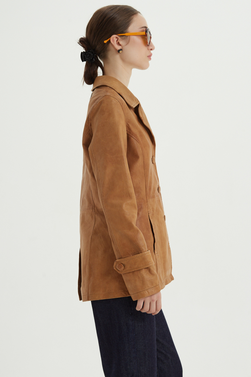 SACO DE CUERO HUNTER // OVINO