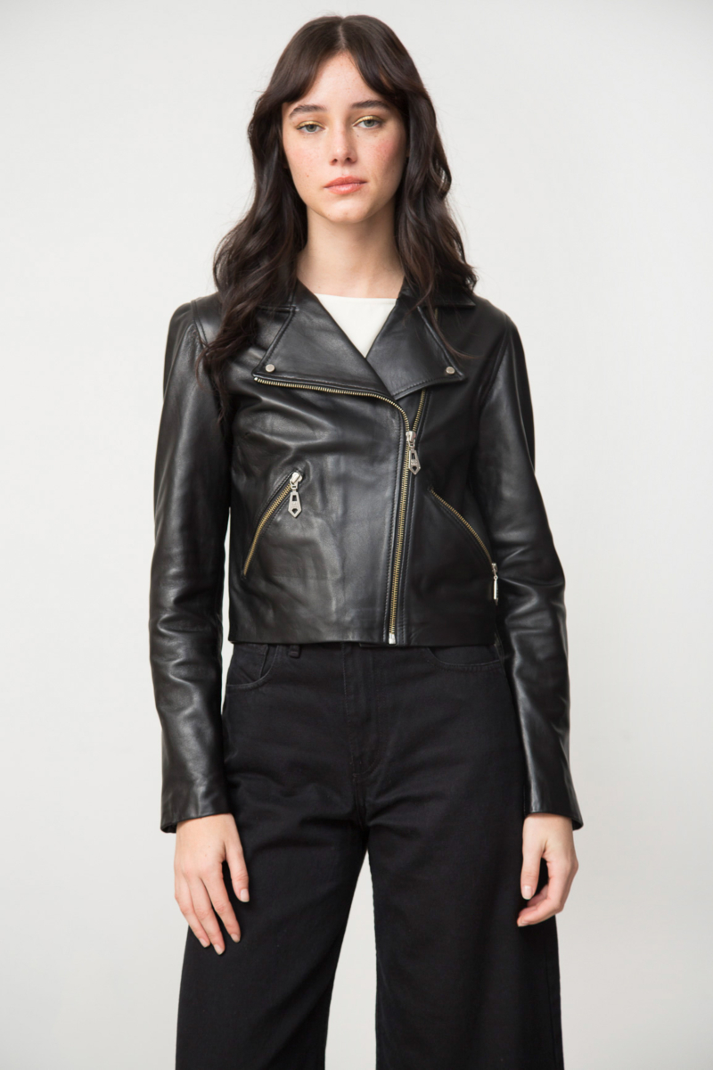 CAMPERA DE CUERO SCARLETT // OVINO ITALIANO