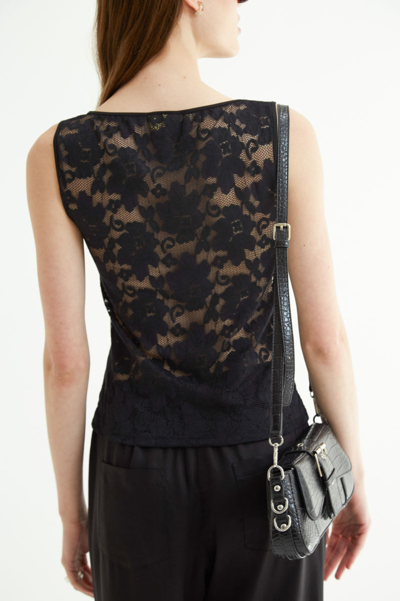 MUSCULOSA KASS ENCAJE