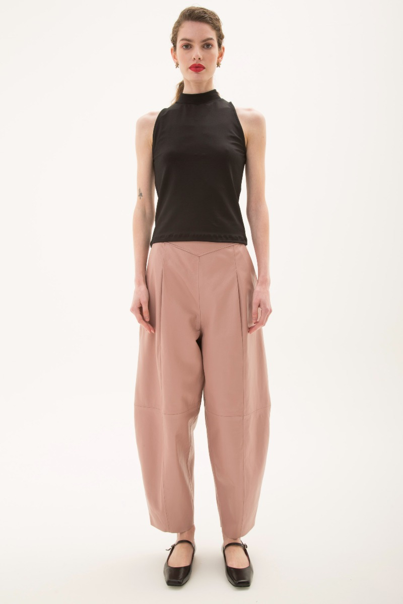 PANTALON DE CUERO BAO / OVINO ITALIANO