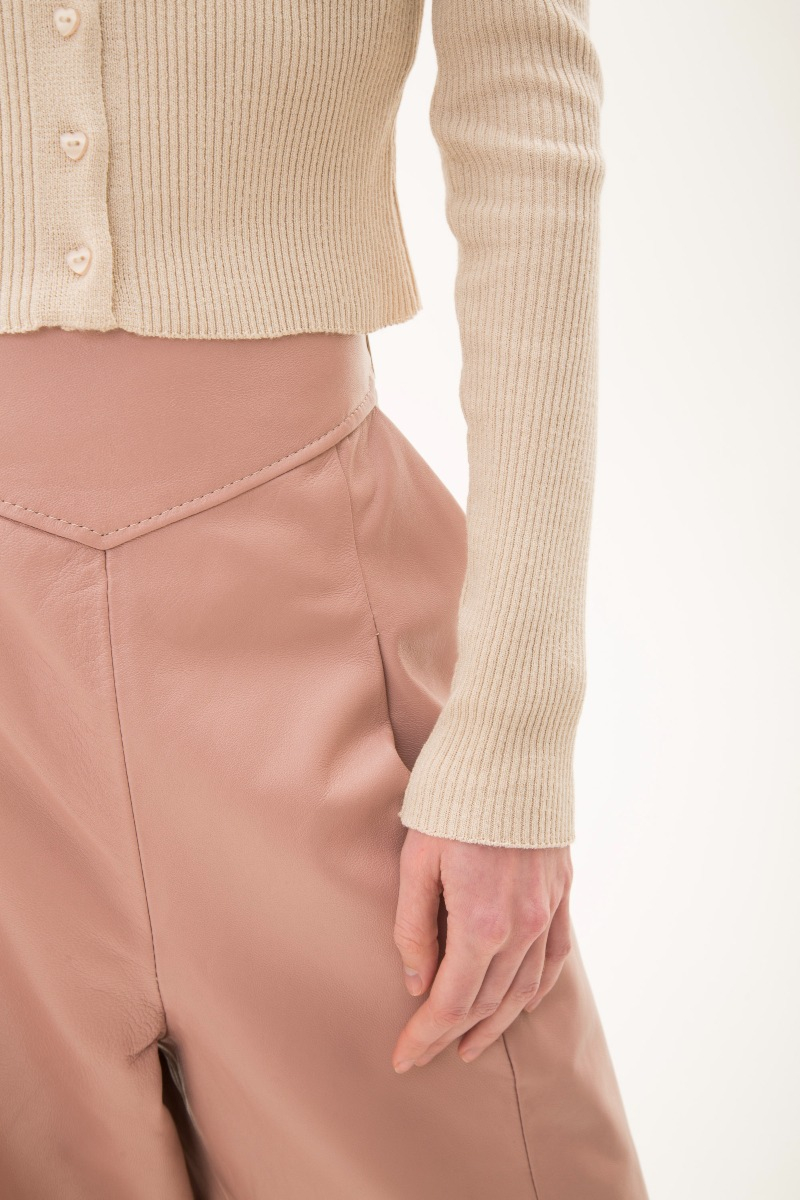 PANTALON DE CUERO BAO / OVINO ITALIANO