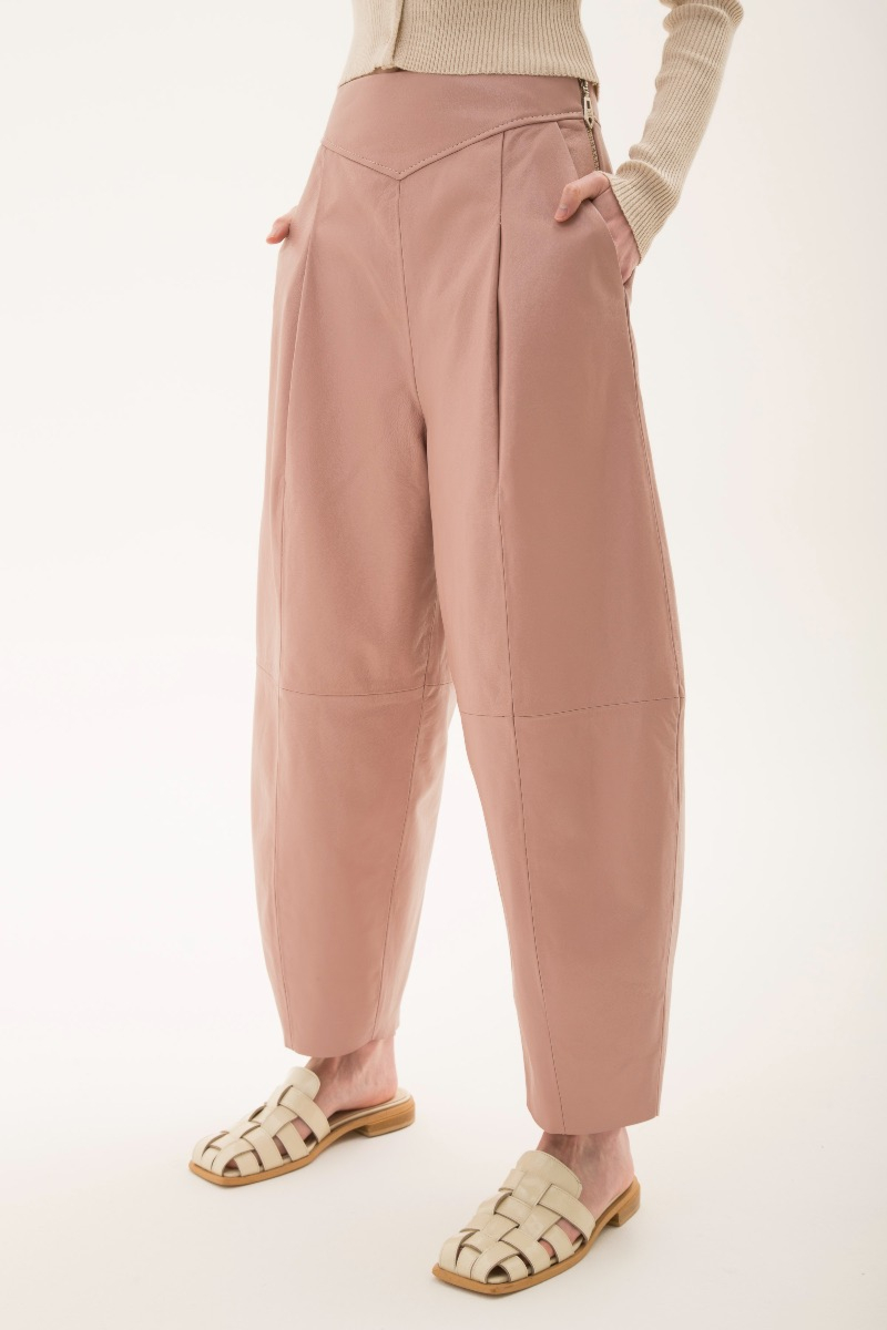 PANTALON DE CUERO BAO / OVINO ITALIANO