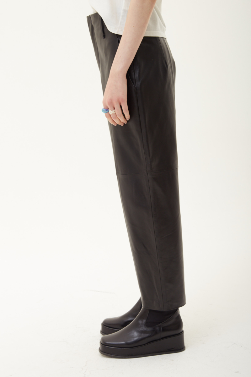 PANTALON DE CUERO TONYA / OVINO ITALIANO