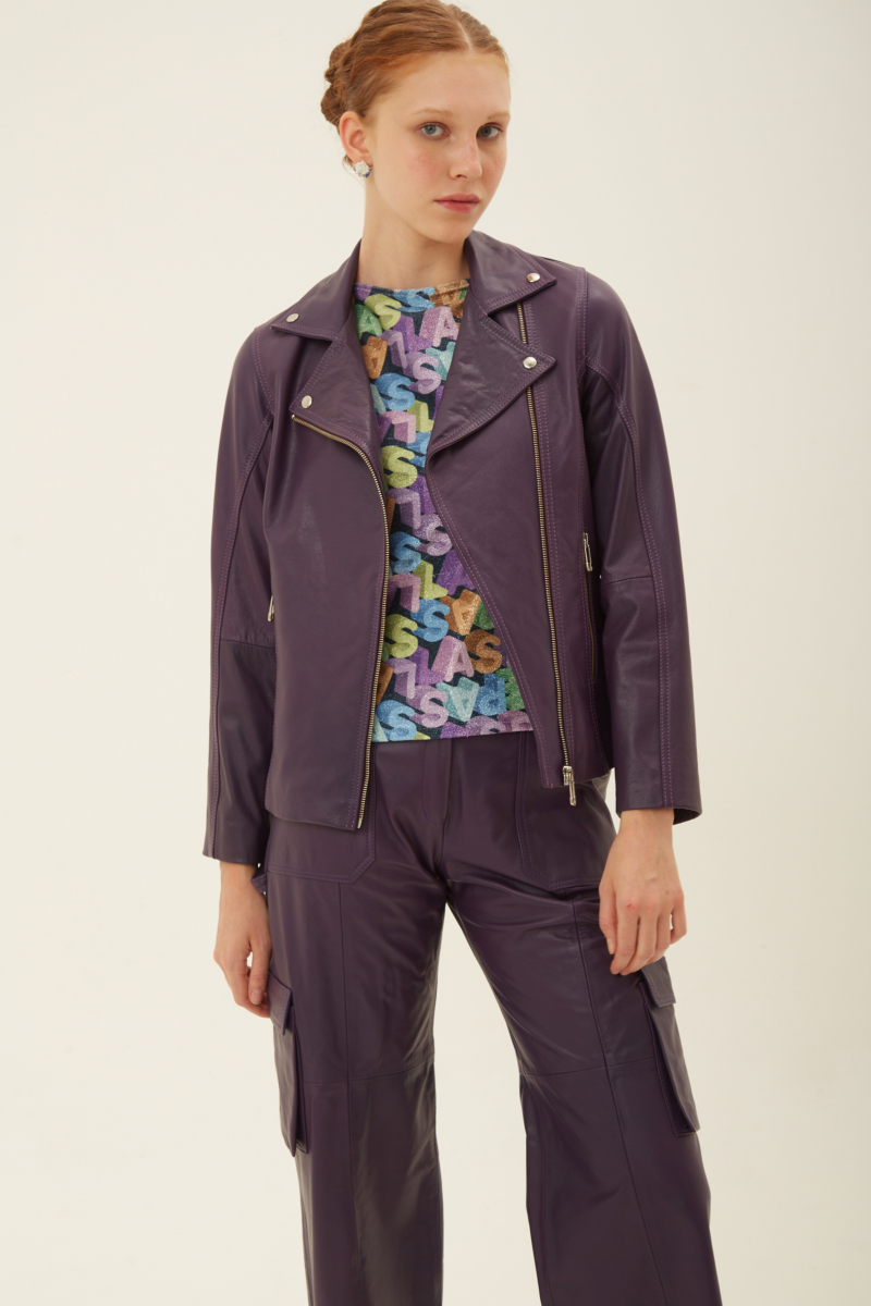 CAMPERA DE CUERO BELLA // VACUNO
