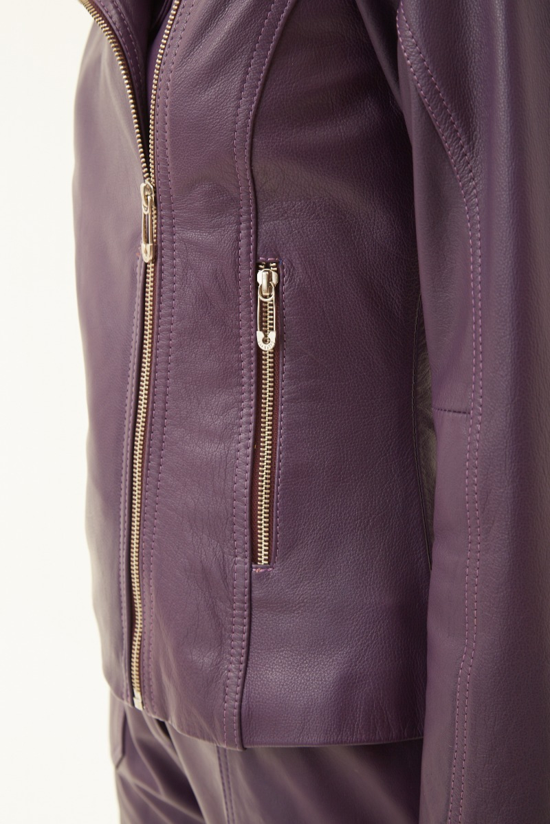 CAMPERA DE CUERO BELLA // VACUNO