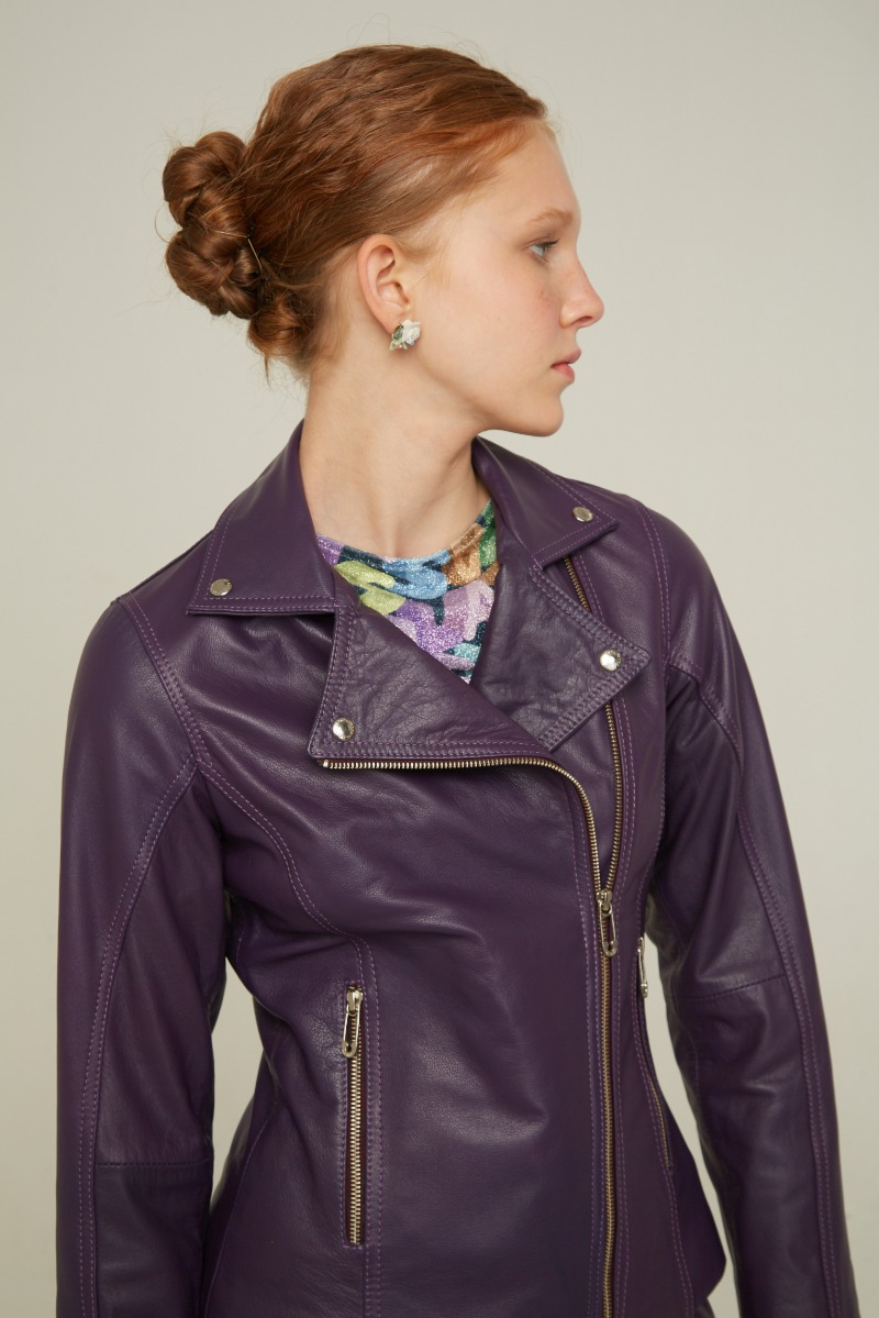 CAMPERA DE CUERO BELLA // VACUNO