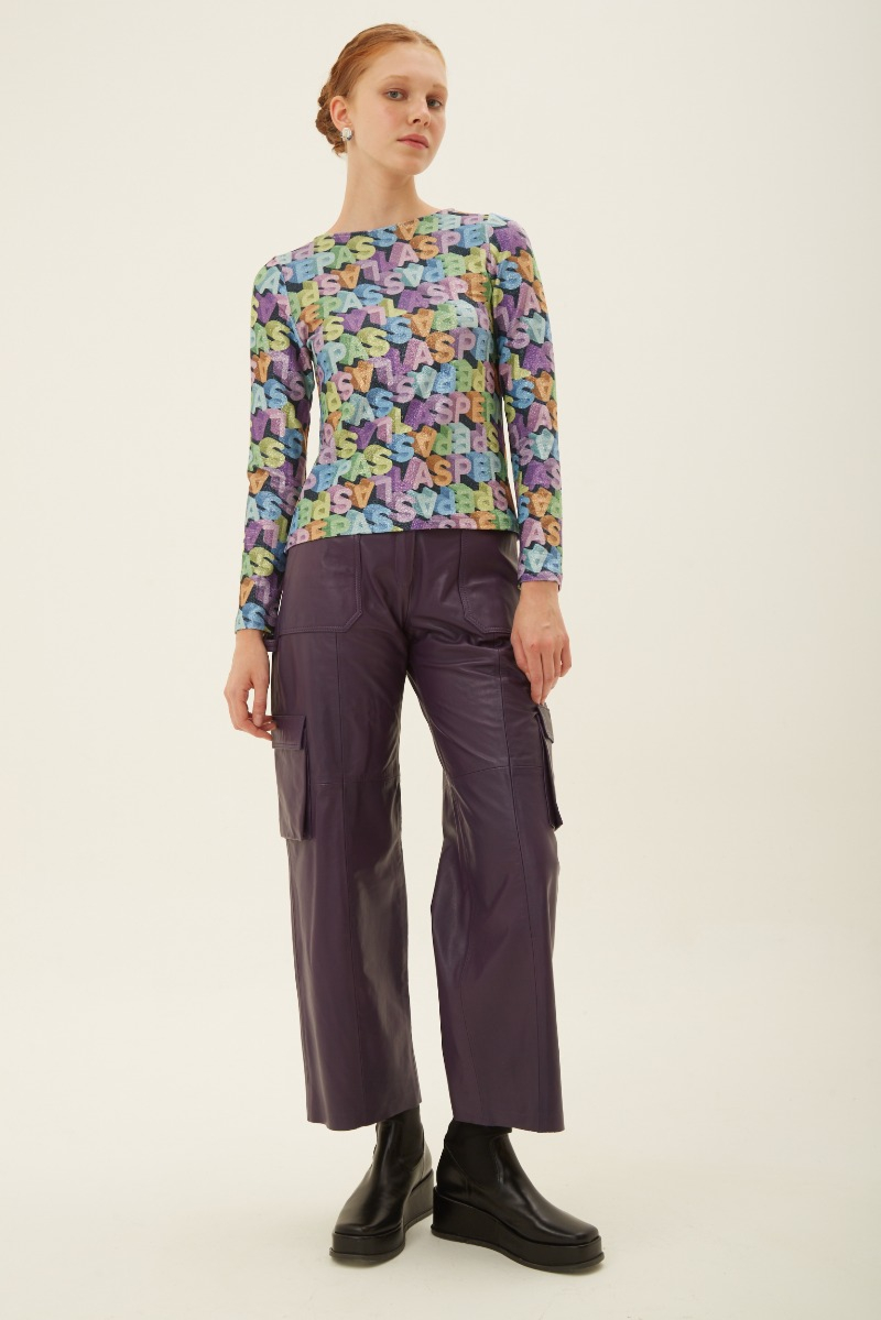 PANTALON DE CUERO BERNINA//VACUNO
