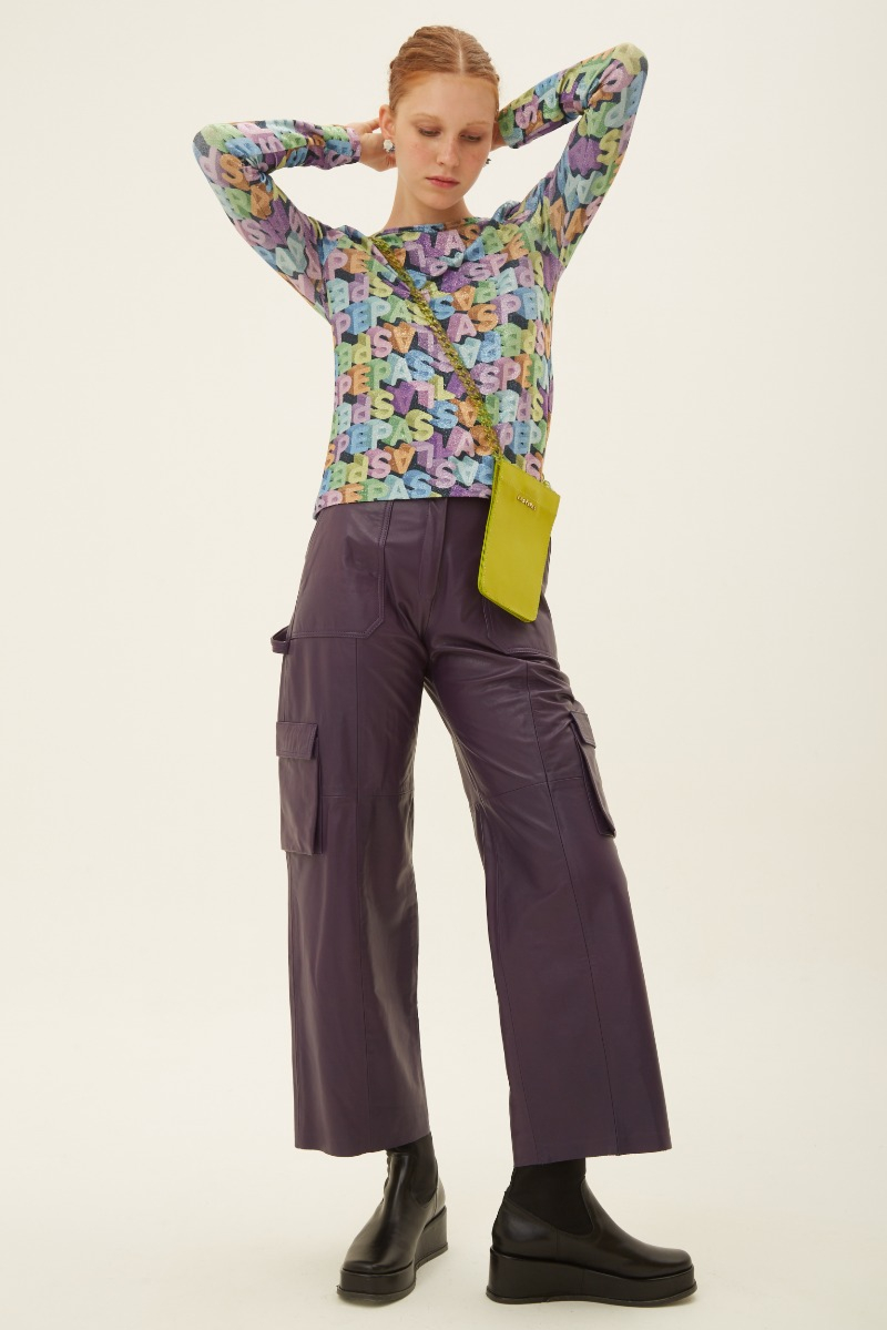 PANTALON DE CUERO BERNINA//VACUNO