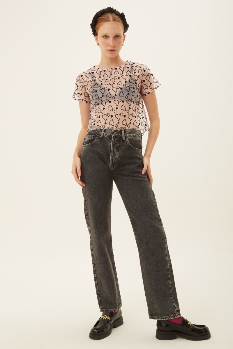 BLUSA GARDEN HEARTS