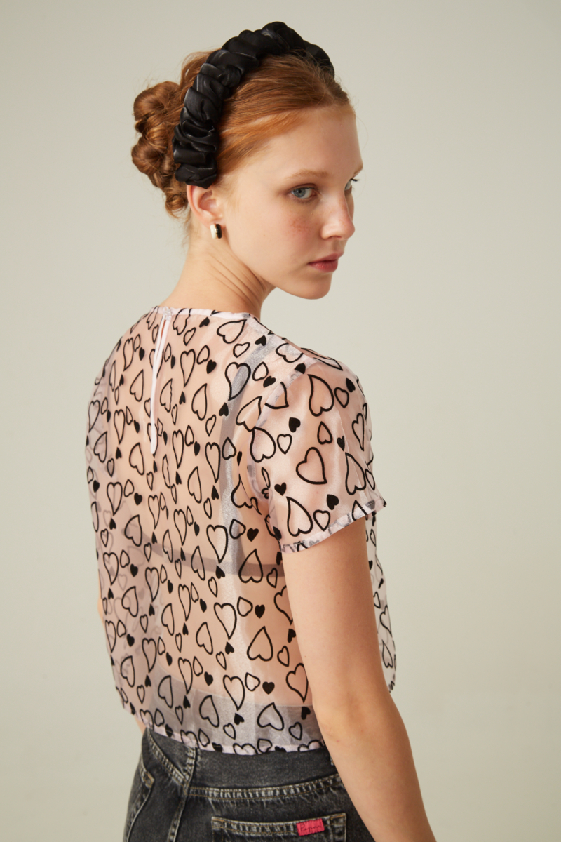 BLUSA GARDEN HEARTS