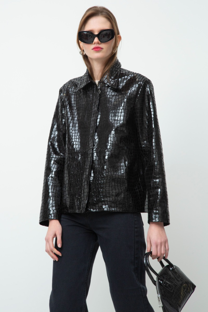 CAMISA DE CUERO GILLIAN // VACUNO
