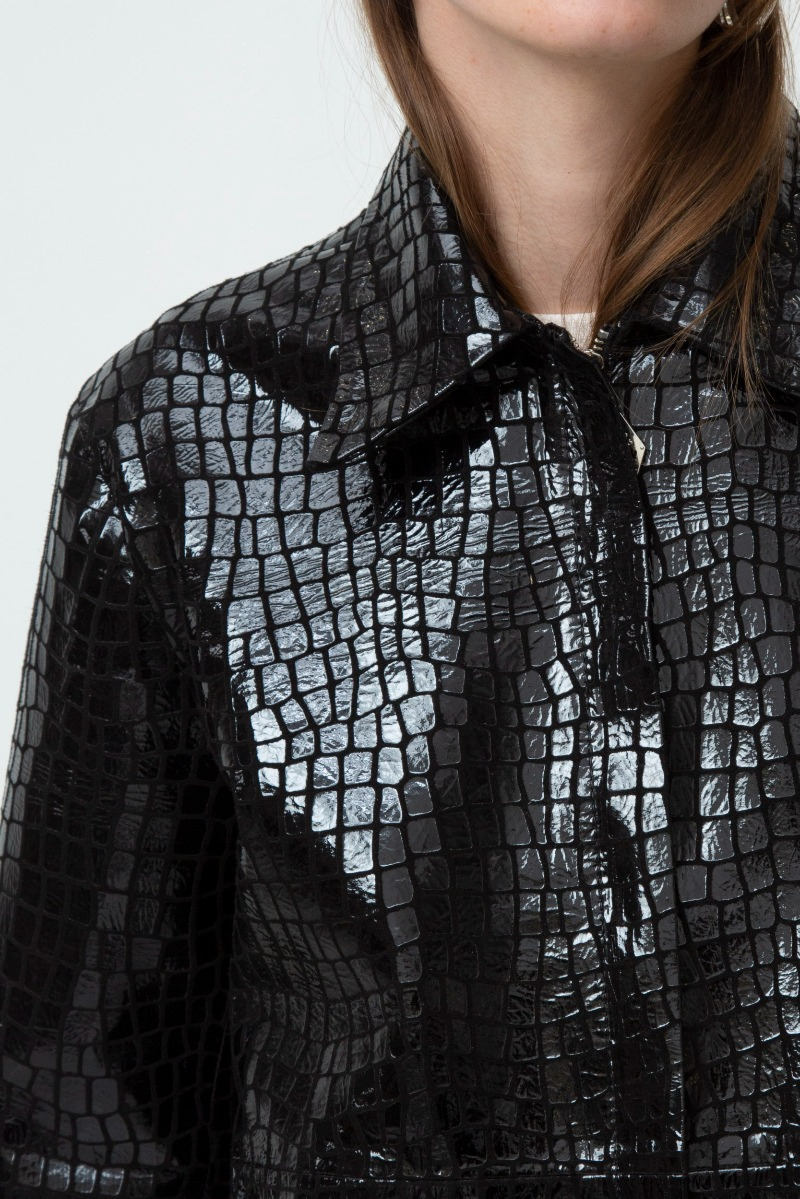 CAMISA DE CUERO GILLIAN // VACUNO