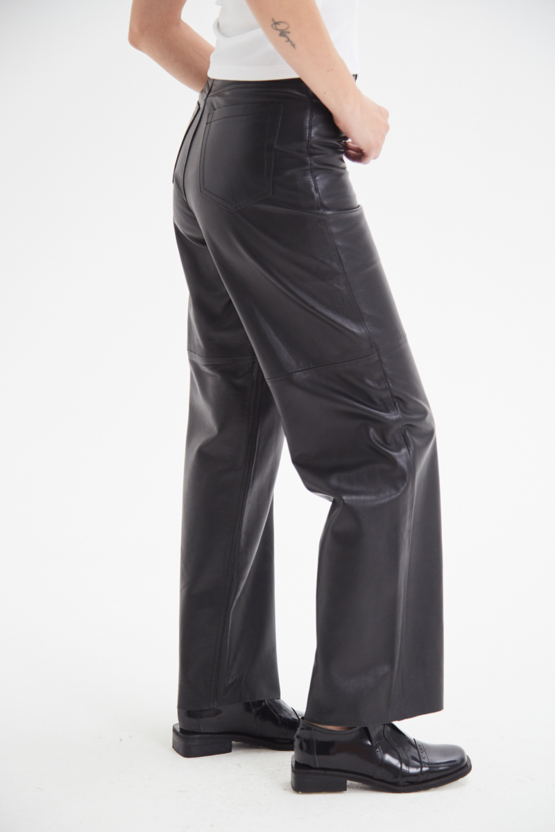 PANTALON DE CUERO LUNA / OVINO ITALIANO