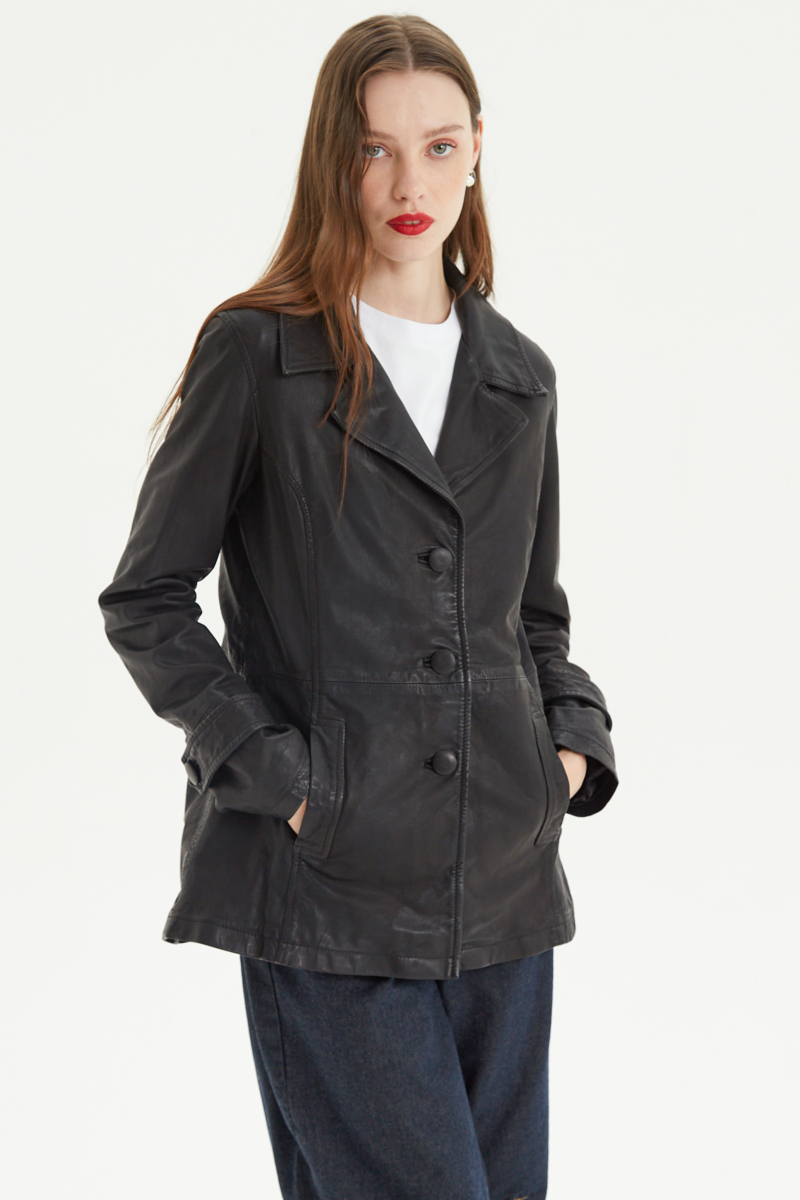 SACO DE CUERO HUNTER // OVINO
