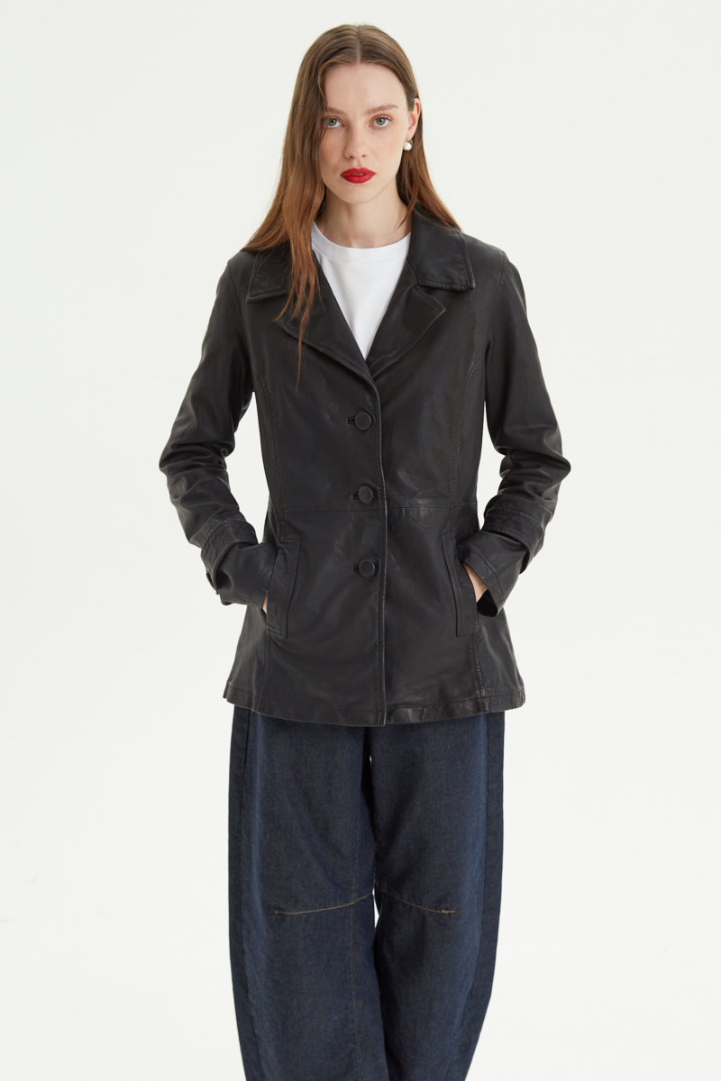 SACO DE CUERO HUNTER // OVINO