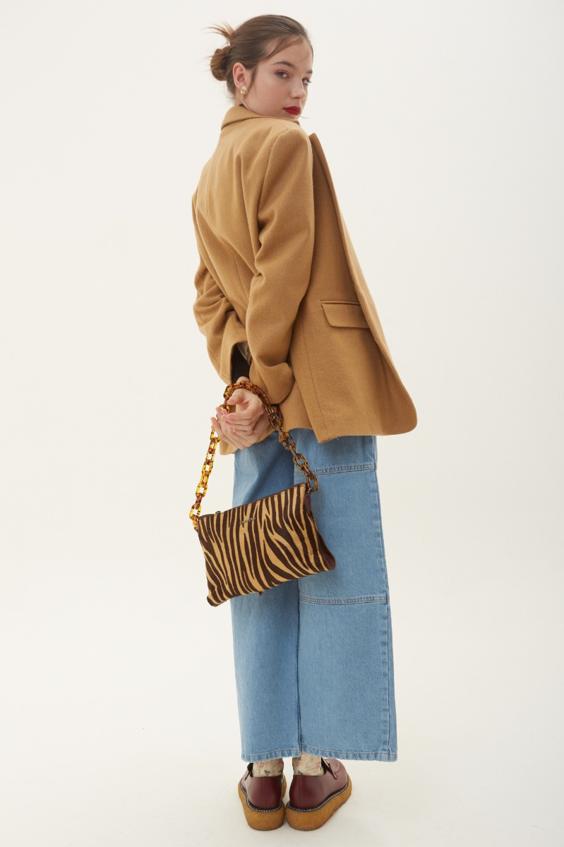 CARTERA DE CUERO MERESIAS ZEBRA
