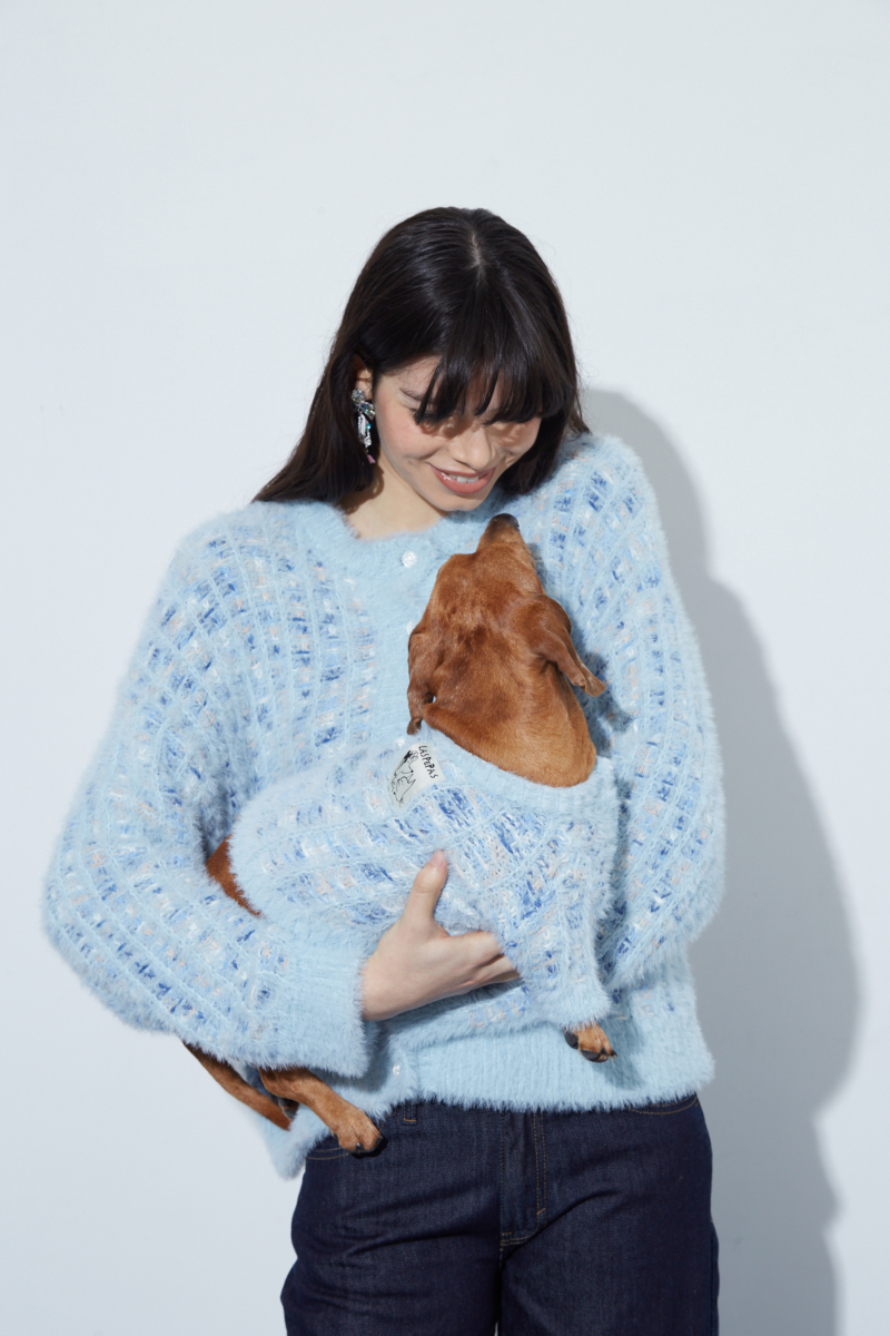 CARDIGAN TEJIDO PATTI