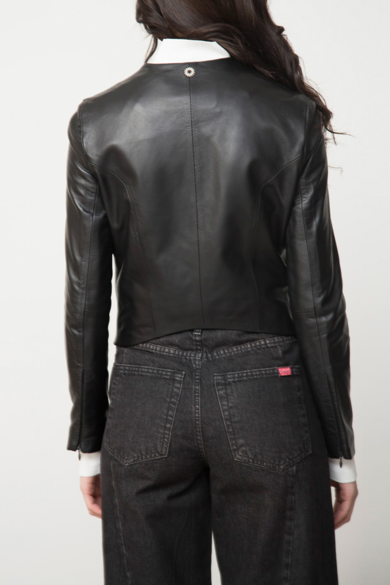 CAMPERA DE CUERO MARION // OVINO ITALIANO