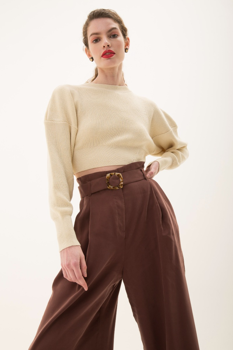 PANTALON AGATHA SAND