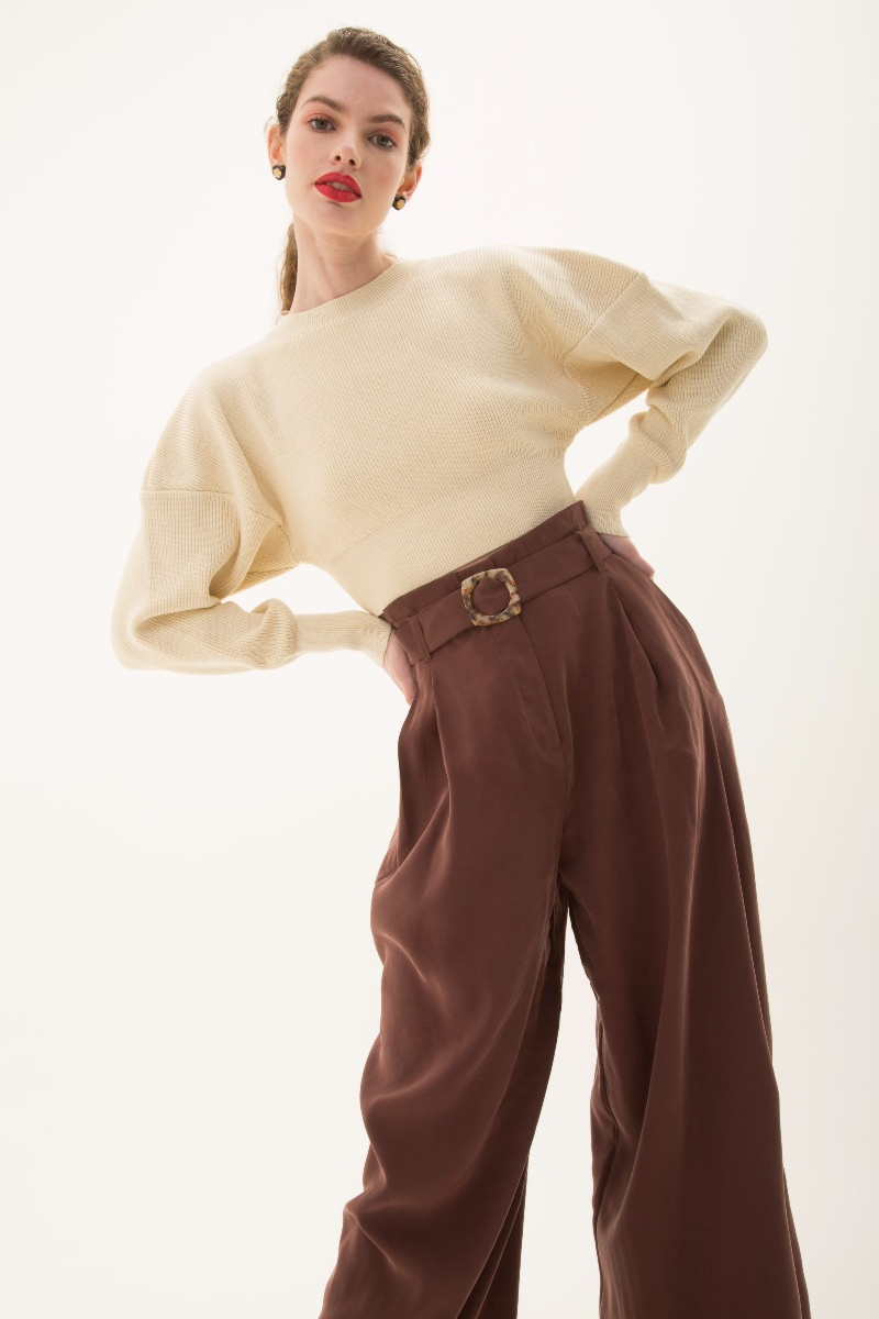 PANTALON AGATHA SAND