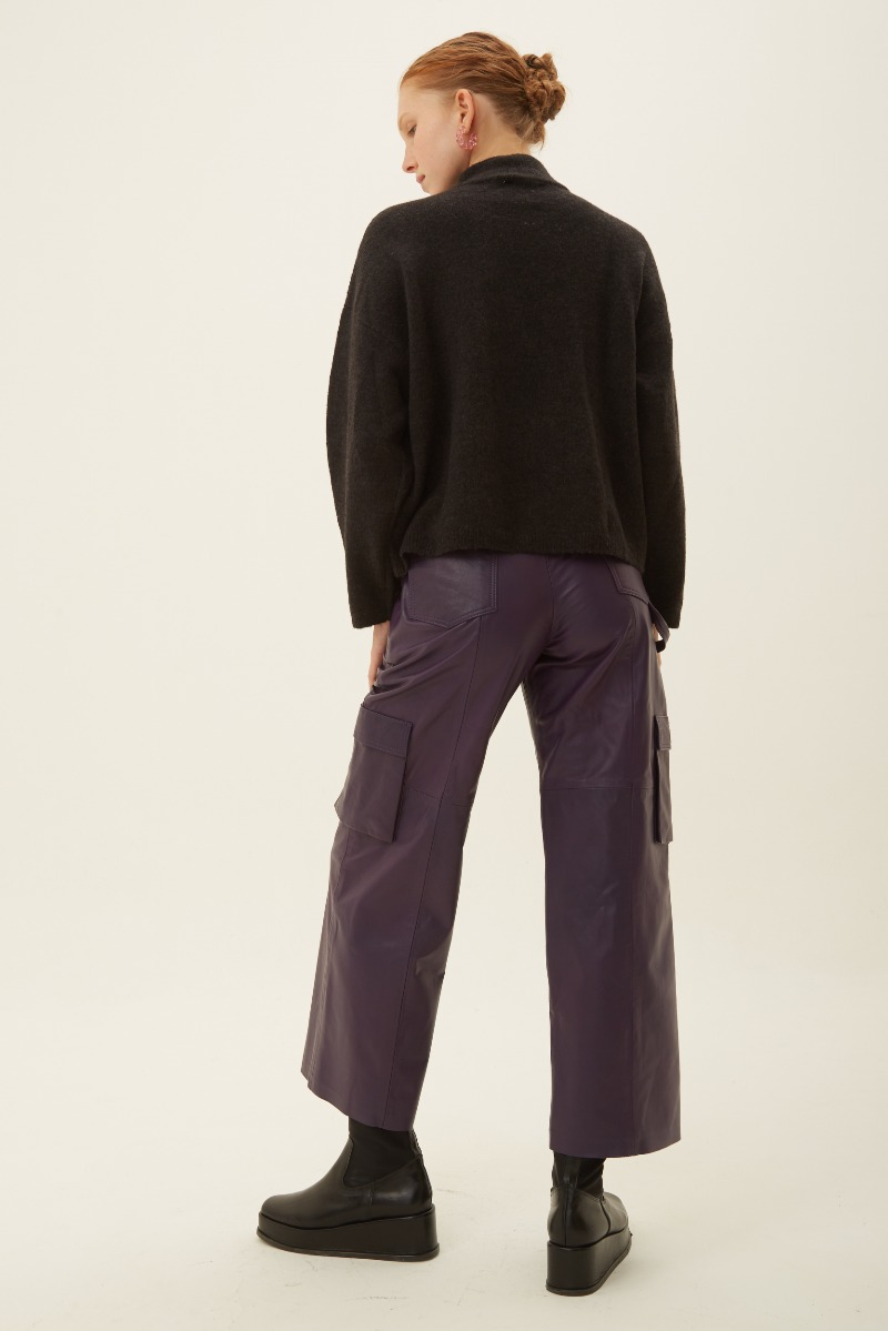 PANTALON DE CUERO BERNINA//VACUNO