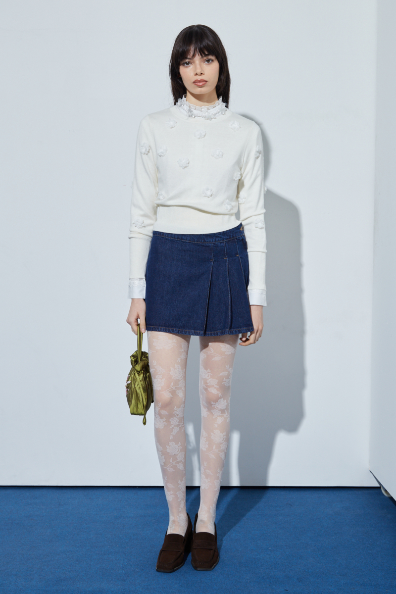 FALDA DE JEAN IRIS