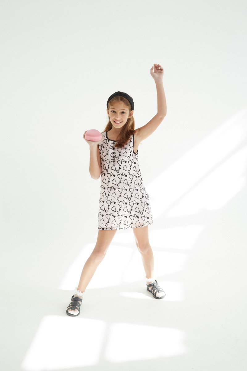 VESTIDO GARDEN HEARTS MINI 