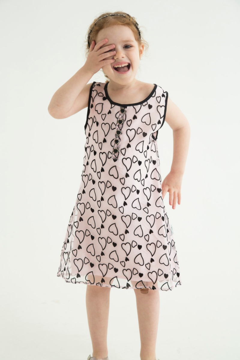 VESTIDO GARDEN HEARTS MINI 