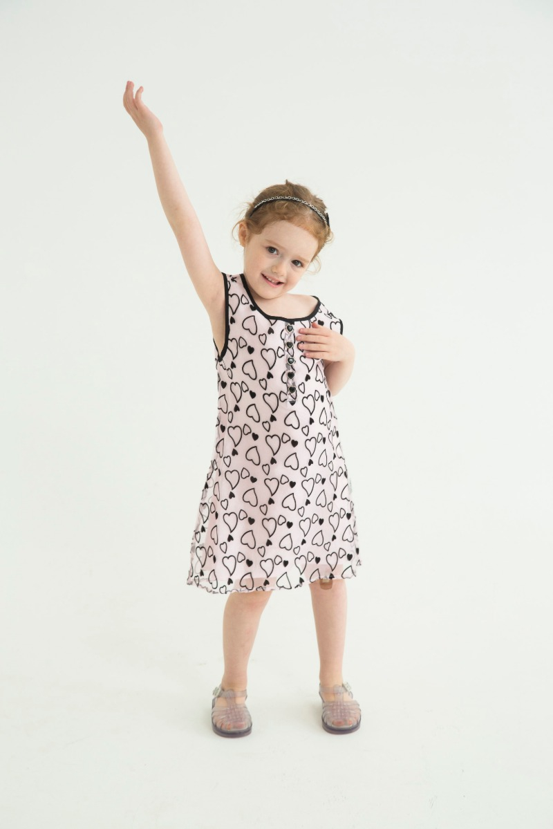 VESTIDO GARDEN HEARTS MINI 