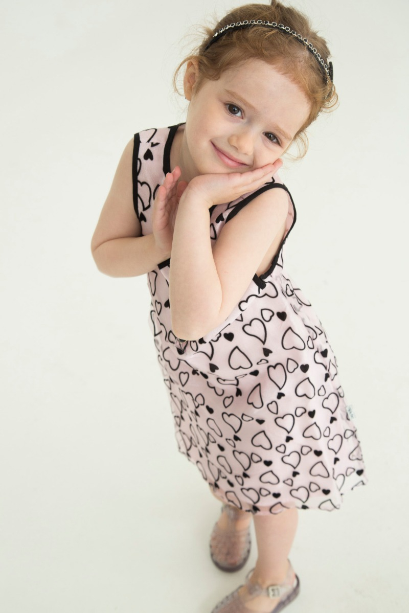 VESTIDO GARDEN HEARTS MINI 