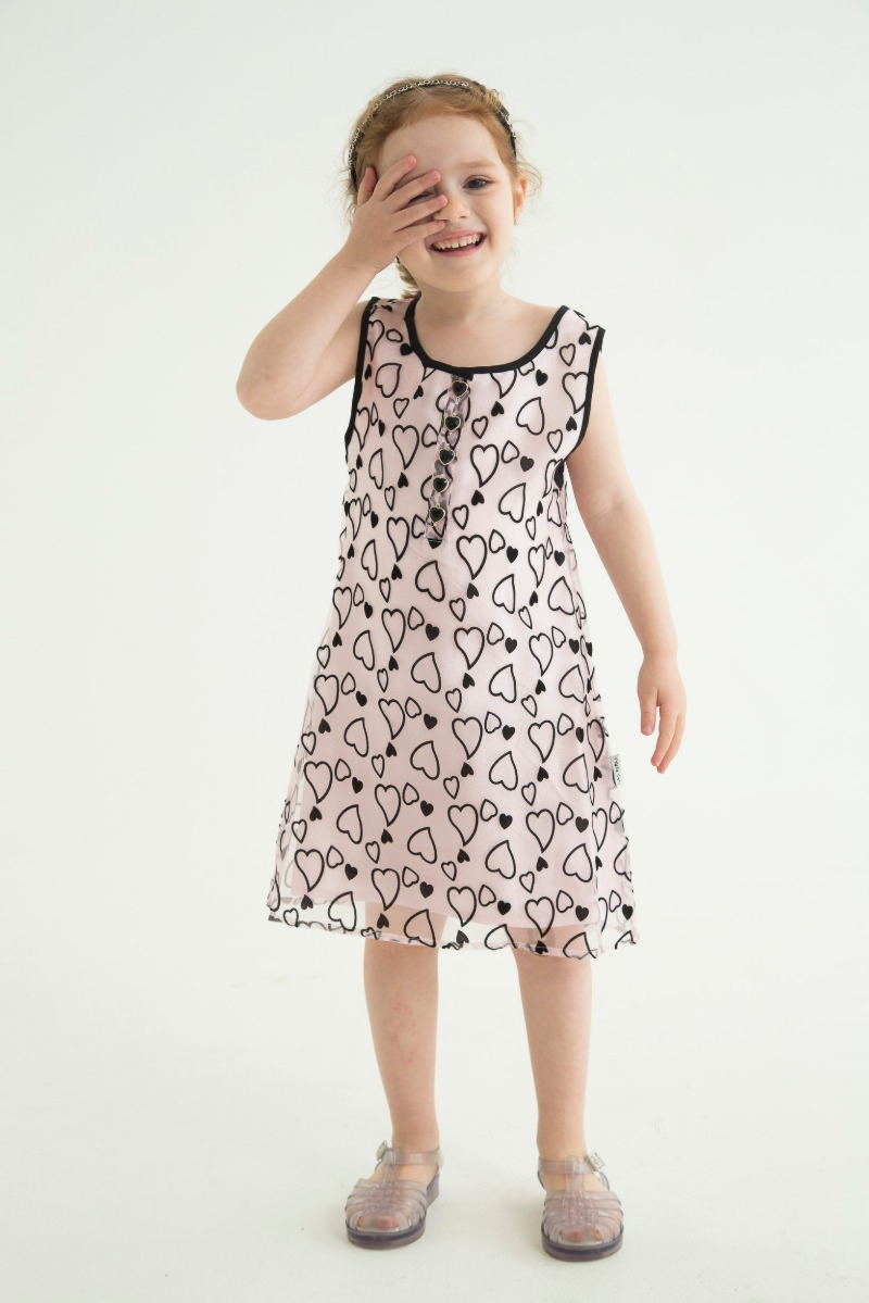 VESTIDO GARDEN HEARTS MINI 