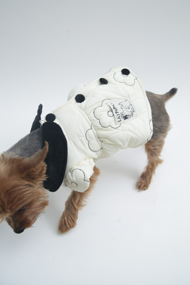 VESTIDO PARA PERROS GUAU PUFFER BORDADO