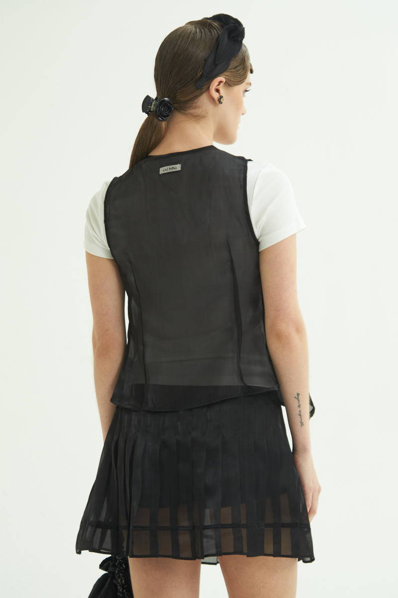 CHALECO MARCUS ORGANZA