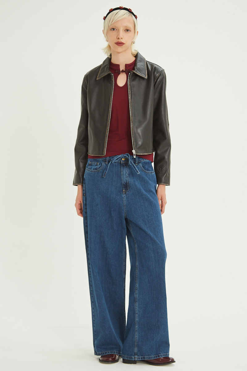 CAMPERA DE CUERO MARGOT 