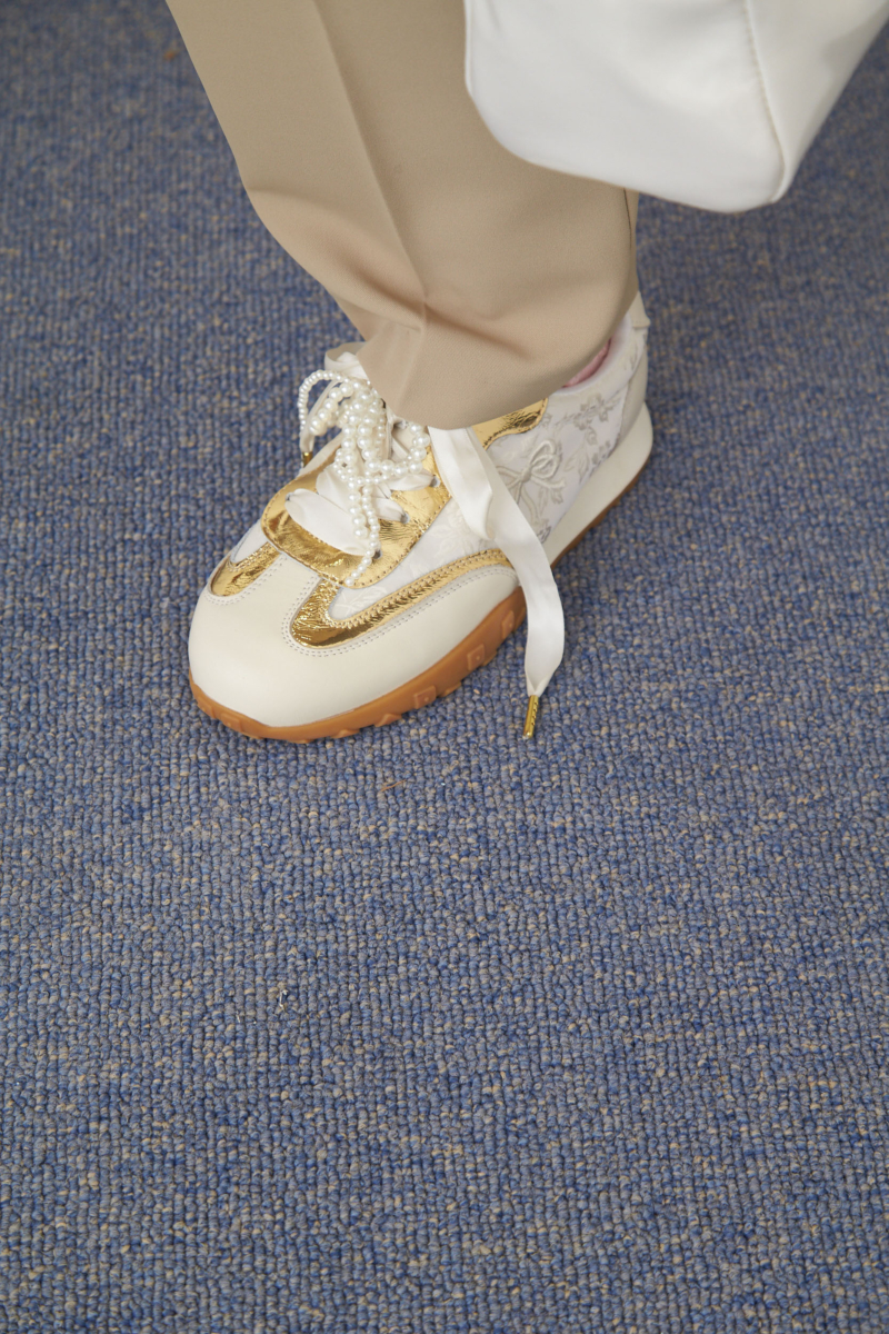 ZAPATILLA DE CUERO LACE