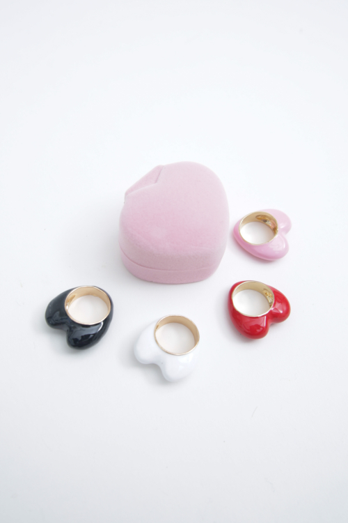 SET ANILLO CUORE
