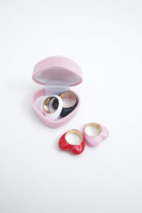 SET ANILLO CUORE