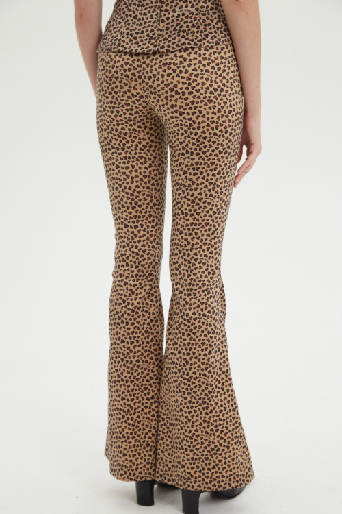 PANTALON SIRENE LONG LEOPARD