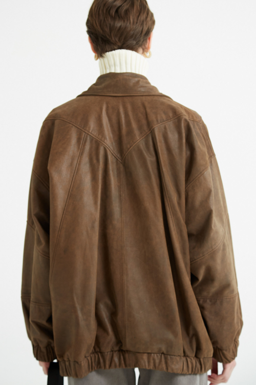 CAMPERA DE CUERO BALIK / VACUNO