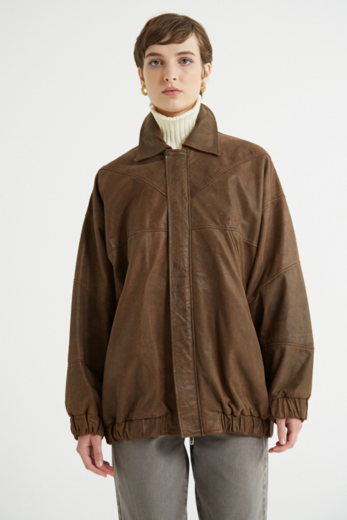 CAMPERA DE CUERO BALIK / VACUNO