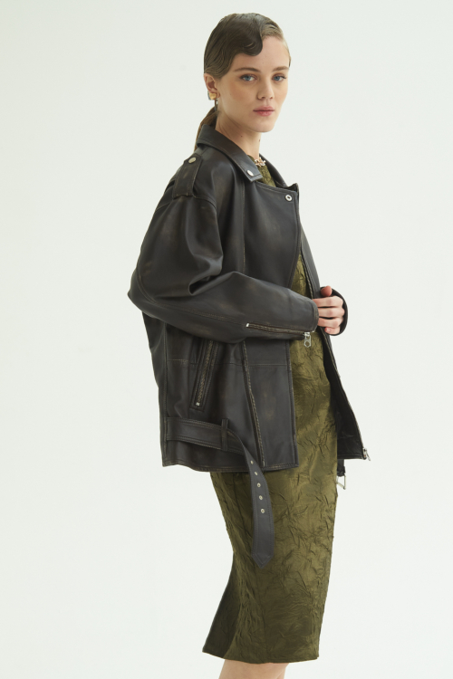 CAMPERA DE CUERO STEWART