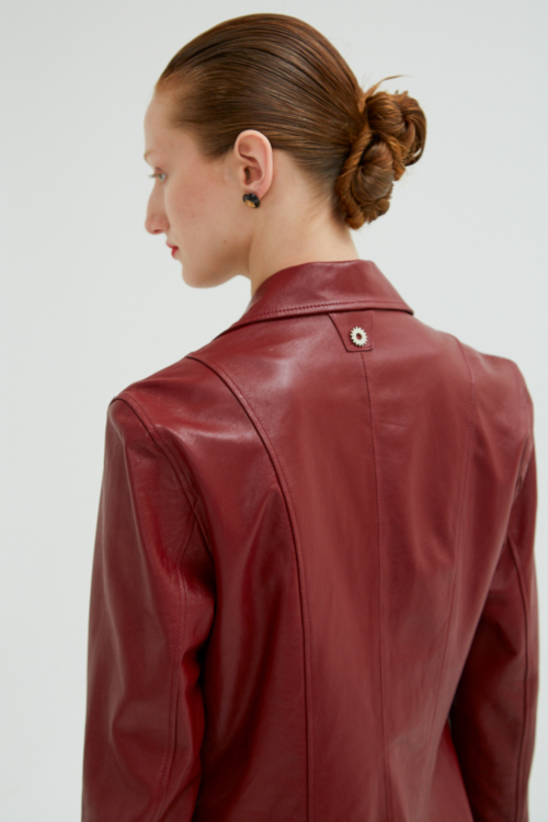 CAMPERA DE CUERO TRINY // OVINO ITALIANO