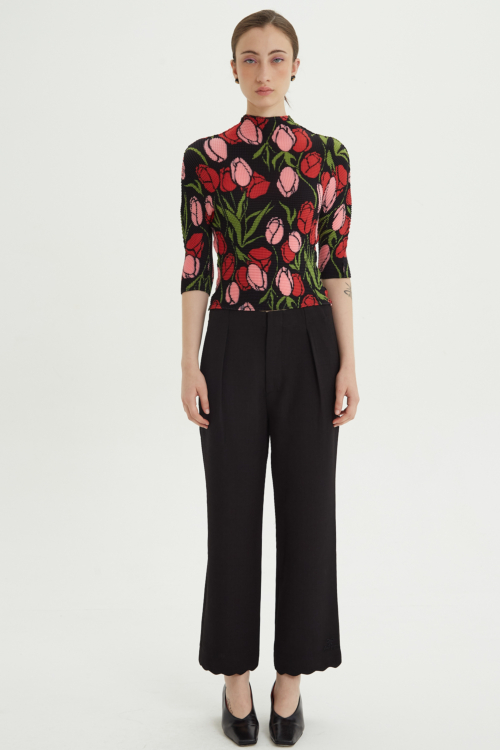 PANTALON SASTRERO SCALLOP
