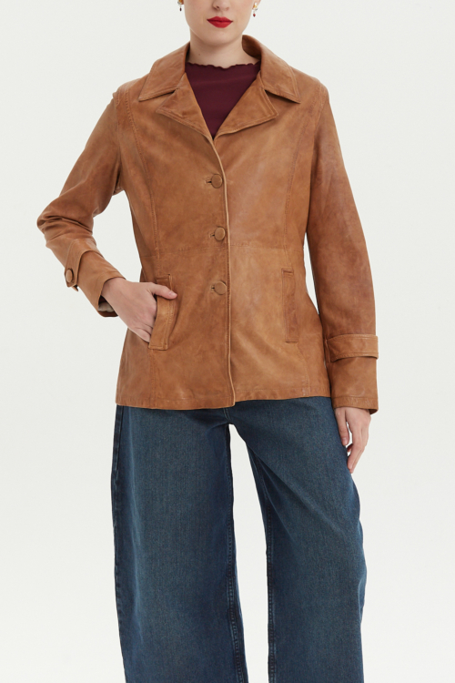 SACO DE CUERO HUNTER // OVINO